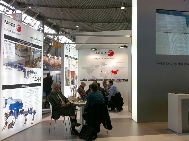 Fagor Arrasate event: SUCCESS OF FAGOR ARRASATE IN THE OPENING DAY OF THE BLECHEXPO EXHIBITION