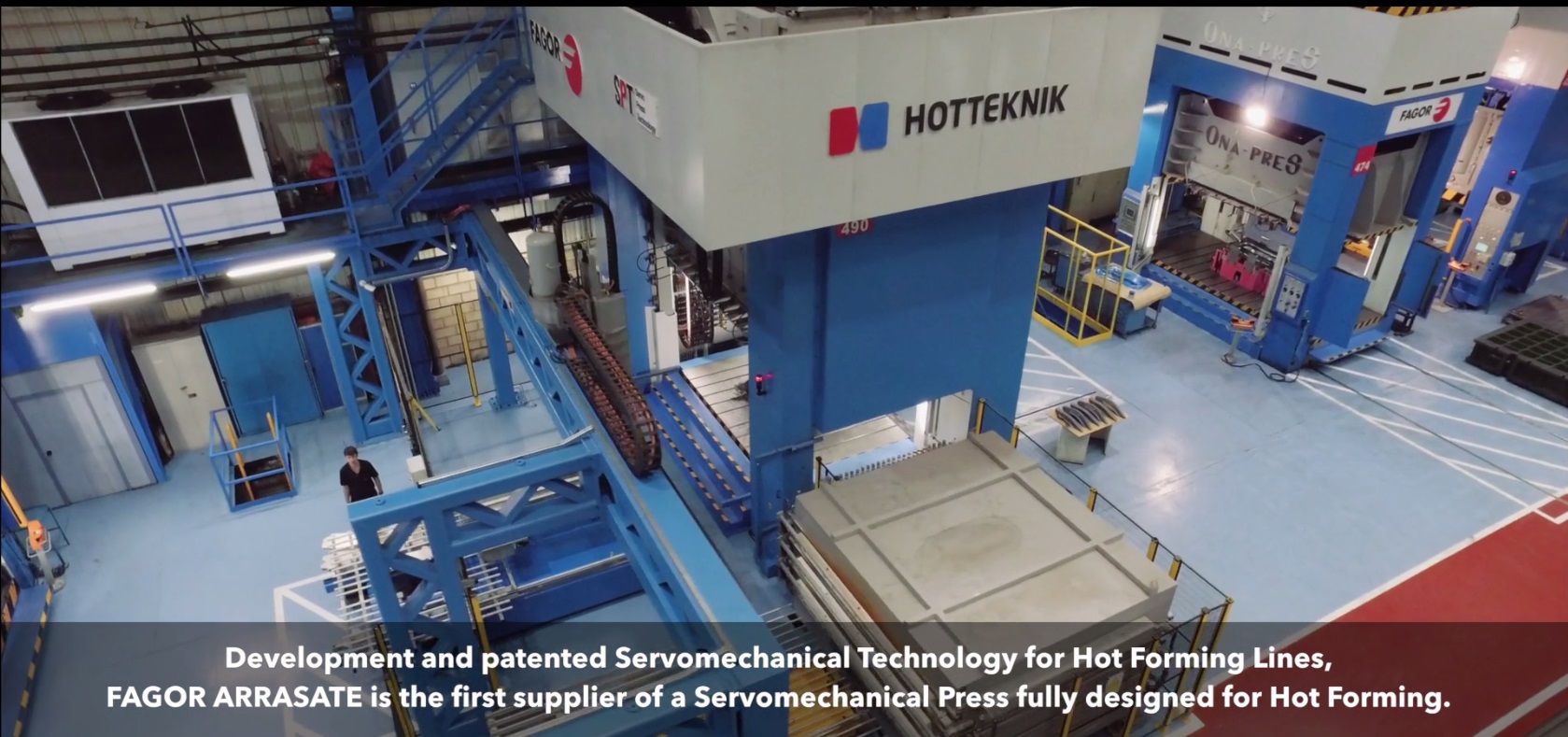 Fagor Arrasate event: NEUES Video auf FAGOR ARRASATE’s YOUTUBE-Kanal: Eine servomechanische Presse konstruiert für Hot-Forming