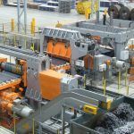 A slitting line sold in Russia